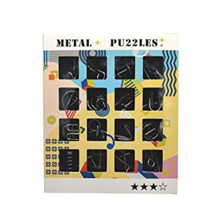 16 metal puzzle