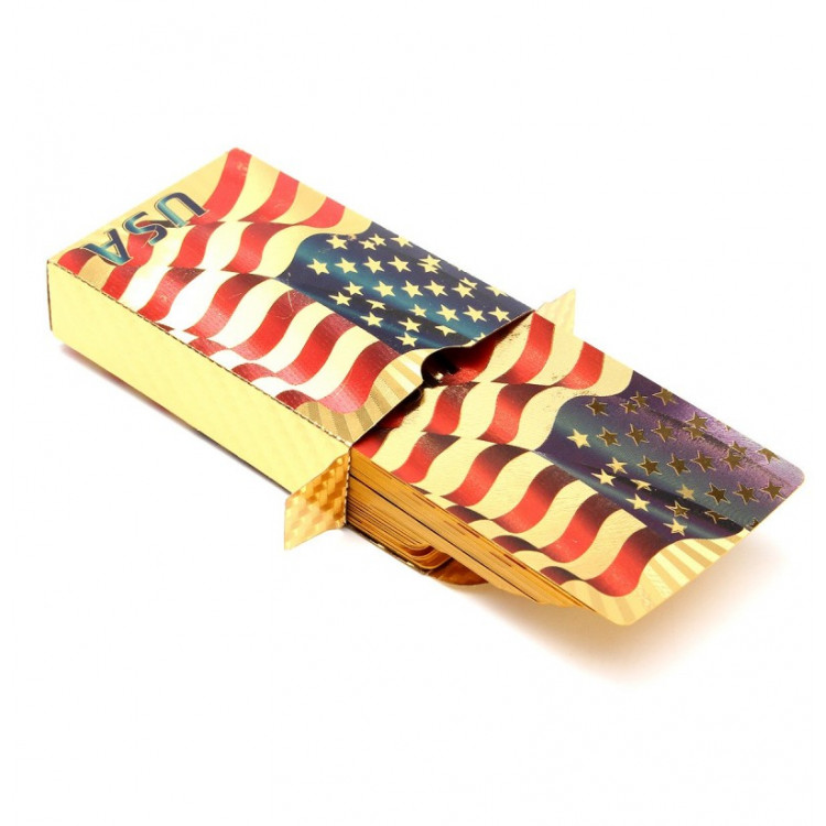 Gold Plastic Coated Playing Cards Gold Plastic Coated Playing Cards