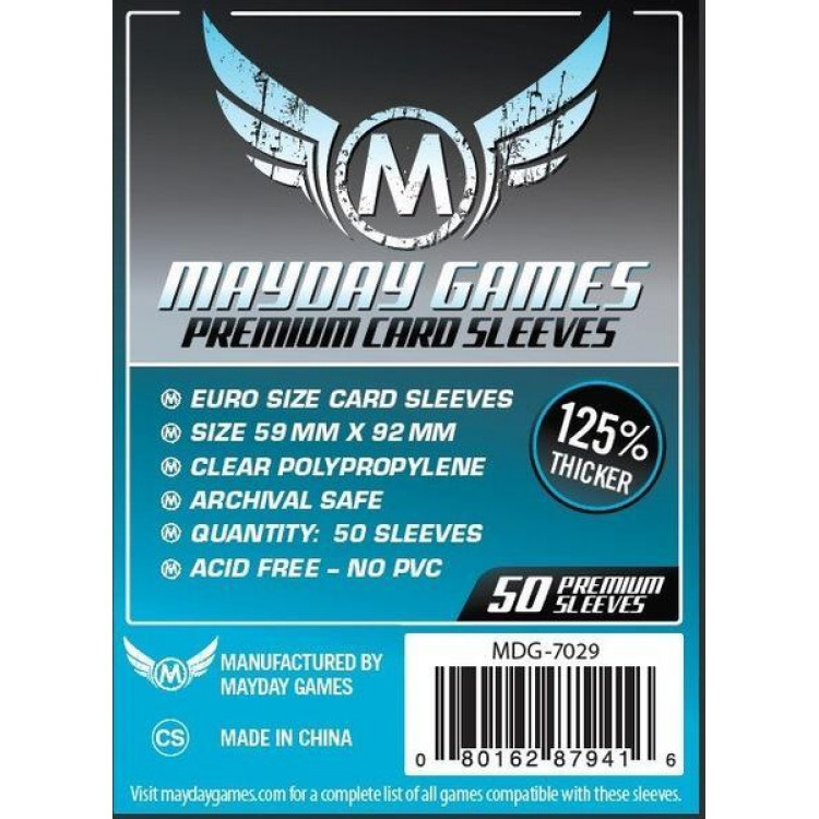 Mayday: 7029 (Euro) (50 pack) 59 X 92 MM