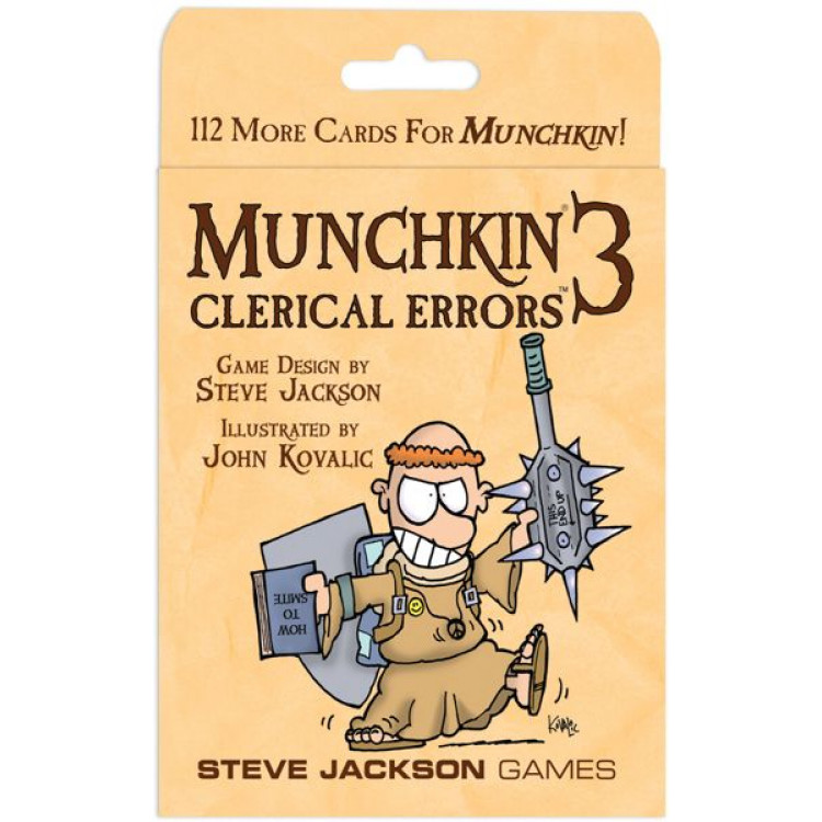 Munchkin: Munchkin 3 - Clerical Errors (Revised)