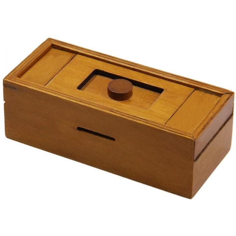 Puzzle Gift Case Box with Secret Compartments