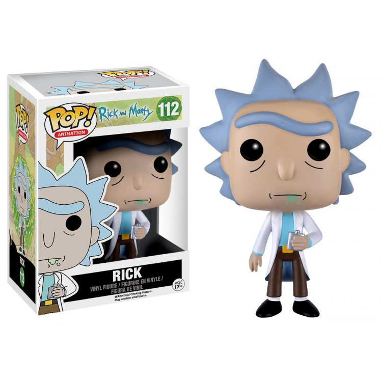 Funko POP Animation: Rick & Morty - Rick Action Figure 