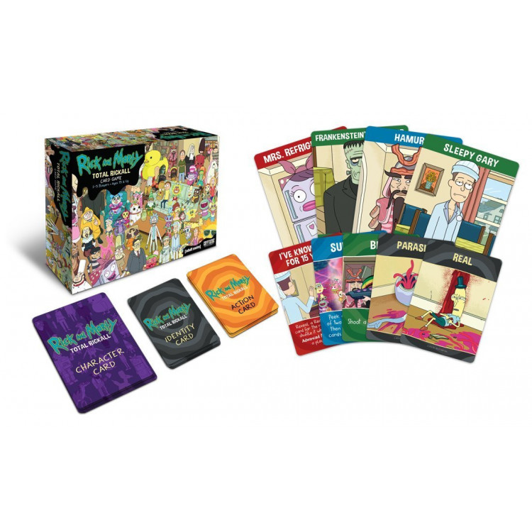 Rick and Morty Total Rickall Card Game Rick and Morty Total Rickall Card Game