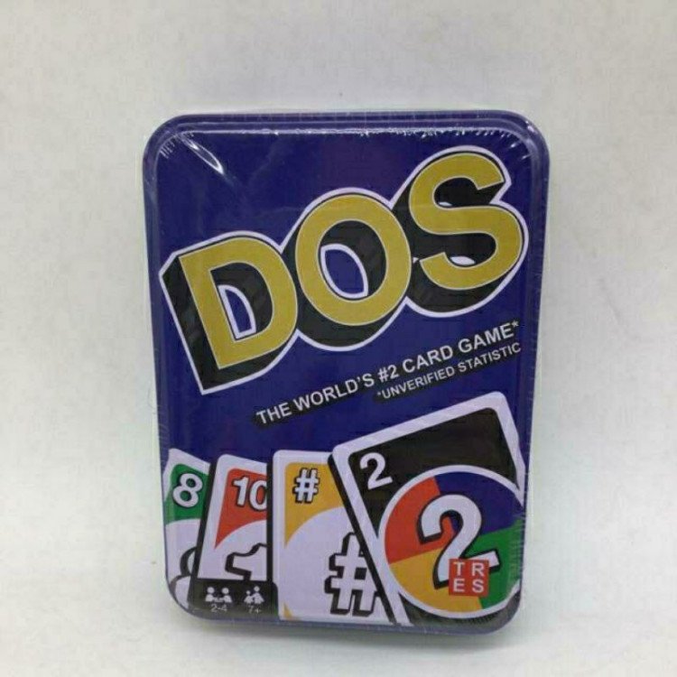 Uno DOS Card Game Tin Box
