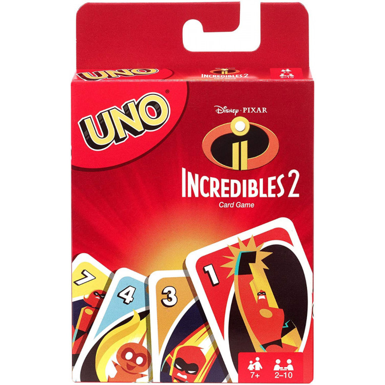 UNO Incredibles 2 Card Game