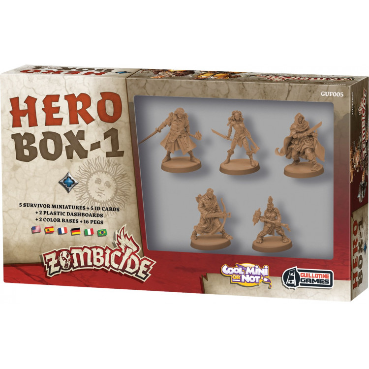 Zombicide Black Plague: HERO BOX 1