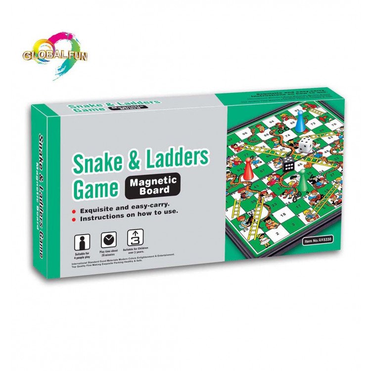 snakes and ladders magnetic game